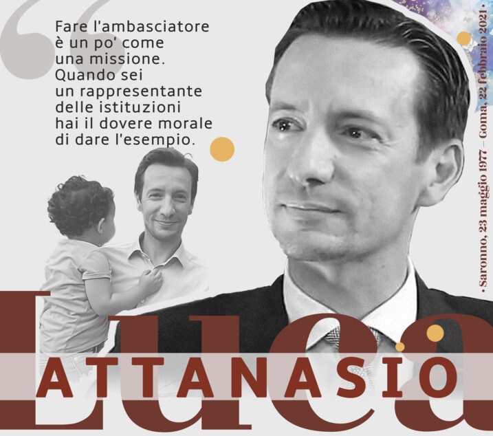 il 22 febbraio 2024 ricorre il terzo anniversario della scomparsa di S.E. ambasciatore Luca Attanasio